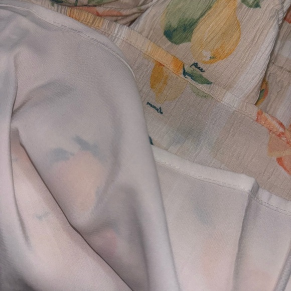 Abercrombie & Fitch Floral Mini Dress - fruit print - Picture 5 of 6